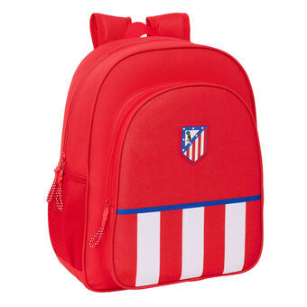 Skoletaske Atlético Madrid Rød 32 x 38 x 12 cm