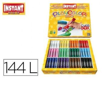 Tempera INSTANT 10901 Multifarvet 10 ml (144 Dele)