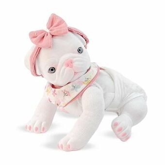 Bamse Berjuan Anireal Hvid Hund 35 cm