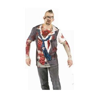 Kostume til voksne Limit Costumes Zombie T-shirt - L