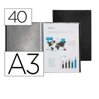 Folder Liderpapel EC49 Sort A3