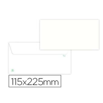 Konvolutter Liderpapel SL37 Hvid Papir 115 x 225 mm (250 enheder)