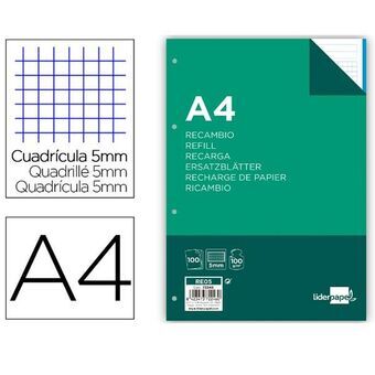 Udskifter Liderpapel RE05 A4 100 Ark