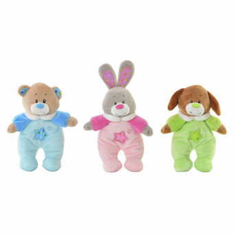 Bamse rangle DKD Home Decor dyr (3 pcs)