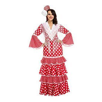 Kostume til voksne Shine Inline Flamenca XL