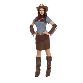 Kostume til voksne My Other Me Cowgirl  Størrelse S