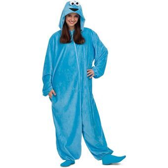 Kostume til voksne My Other Me Cookie Monster Sesame Street