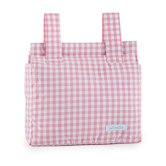 Organisator taske til barnevogn Mi bollito Pink Skærm 10 x 35 x 35 cm