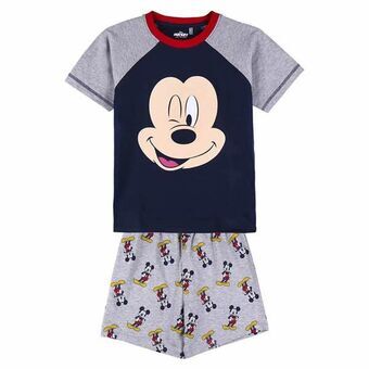 Børnepyjamasser Mickey Mouse Grå