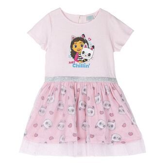 Kjole Gabby\'s Dollhouse Pink - 2 år