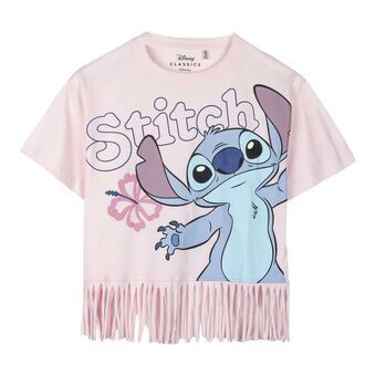 Børne Kortærmet T-shirt Stitch Blå - 14 år