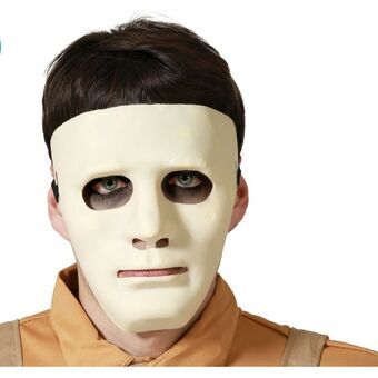 Maske Halloween Hvid