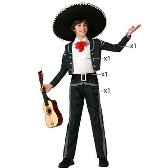 Kostume til børn Mariachi - 10-12 år