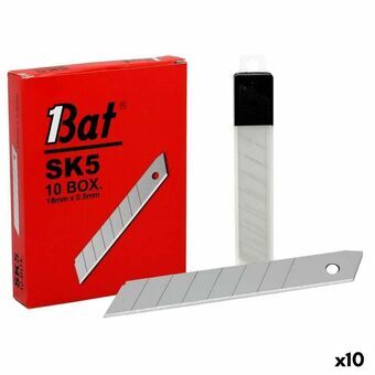 Klinge Bat SK5 Skæreredskab 18 mm (10 enheder)