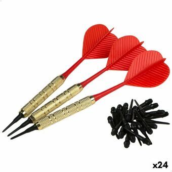 Dart Aktive 14 cm Metal Plastik 24 enheder