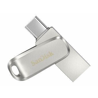 USB-stik SanDisk SDDDC4-064G-G46 Sølvfarvet Stål 64 GB