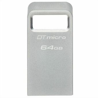 USB-stik Kingston DTMC3G2/64GB Sort Stål 64 GB