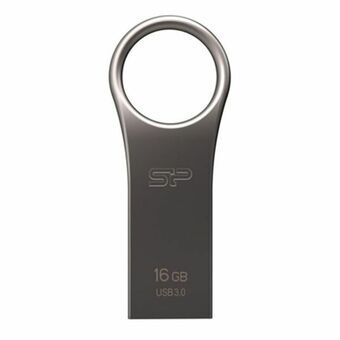 USB-stik Silicon Power Jewel J80 Titanium 16 GB