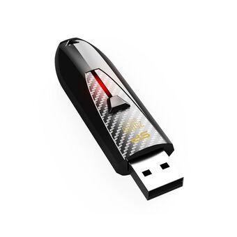 USB-stik Silicon Power Blaze B25 Sort 128 GB