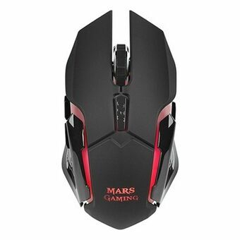 LED gaming-mus Mars Gaming MMW 3200 dpi Sort