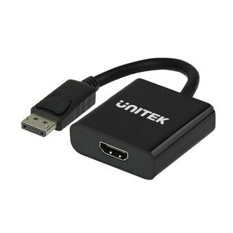 DisplayPort til HDMI-adapter Unitek Y-5118DA Sort