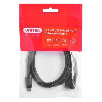 USB-C-kabel til USB Unitek C476BK-1M 1 m