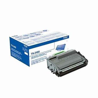 Original toner Brother TN-3480 Sort