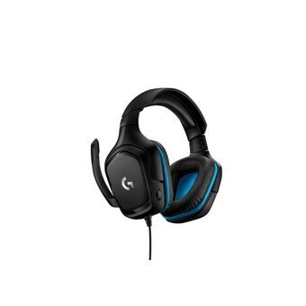 Gaming headset med mikrofon Logitech G432 Sort Blå Blå/Sort Sort/Blå