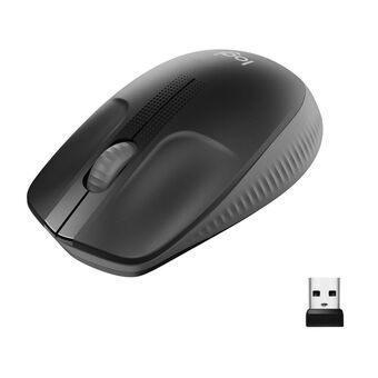 Trådløs mus Logitech M190 Sort Grå