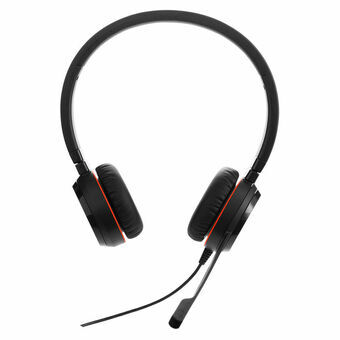 Hovedtelefoner med mikrofon Jabra Evolve 20SE Sort