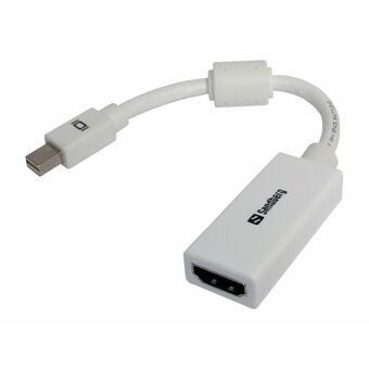 Mini Display Port til HDMI adapter Sandberg 508-29 Hvid