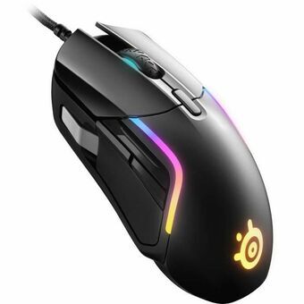 Gaming-mus SteelSeries 62551 Sort Multifarvet Gaming Med kabel LED-Lys