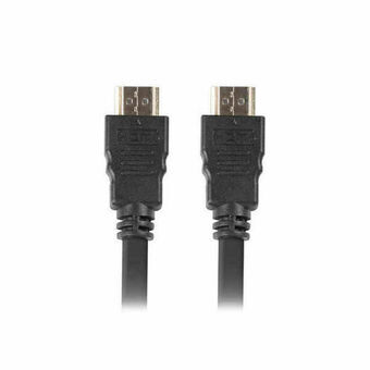 HDMI-kabel Lanberg CA-HDMI-10CC-0150-BK Sort 4K Ultra HD Han-stik/Han-stik 15 m