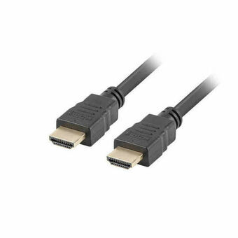 HDMI-kabel Lanberg CA-HDMI-11CC-0018-BK Sort 4K Ultra HD Han-stik/Han-stik 1,8 m