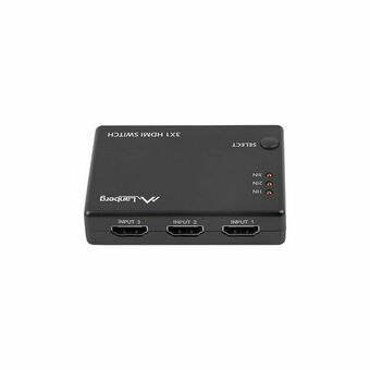 HDMI-kontakt Lanberg Sort 0,8 m