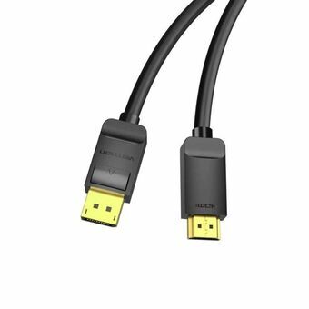 HDMI-kabel Vention HADBG 1,5 m Sort