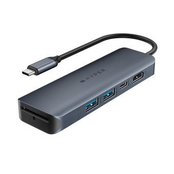 USB Hub Targus HD4003GL Sort (1 enheder)