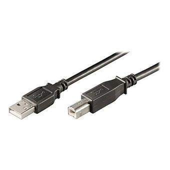 USB 2.0-kabel Ewent Sort