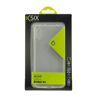 Mobilcover Xiaomi Redmi Note S2 KSIX Flex TPU Gennemsigtig