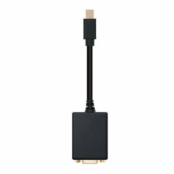 Mini DisplayPort til VGA-adapter NANOCABLE 10.16.0202 Sort