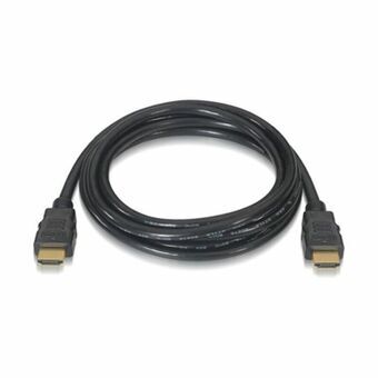 HDMI-kabel med Ethernet NANOCABLE HDMI V2.0, 3m 3 m Sort 3 m