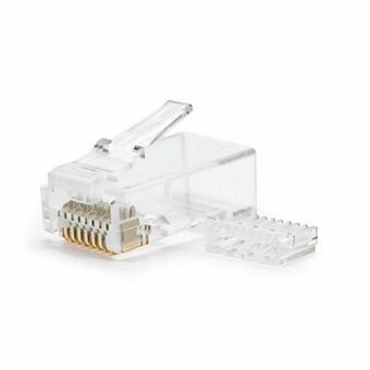 RJ45-stik NANOCABLE 10.21.0201-100 Gennemsigtig