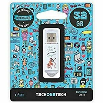 USB-stik Tech One Tech TEC4009-32 32 GB