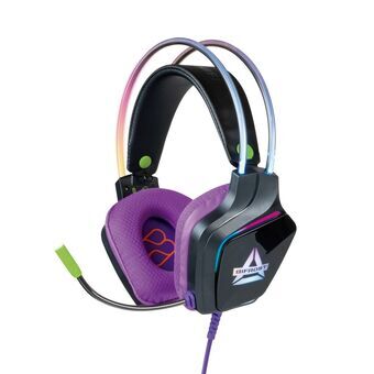 Gaming headset med mikrofon FR-TEC Sort