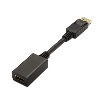 HDMI-kabel Aisens A125-0134 Sort 15 cm