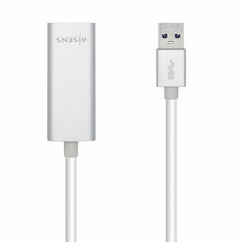 Ethernet til USB-adapter Aisens A106-0504 15 cm Hvid