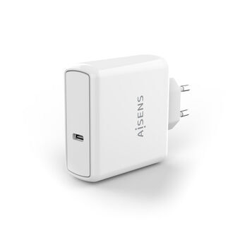 Oplader Aisens ASCH-1PD60-W Hvid 60 W USB-C (1 enheder)