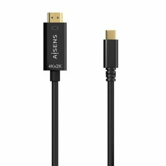 HDMI-kabel Aisens A109-0624 Sort 1,8 m