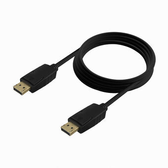 DisplayPort-kabel Aisens A124-0740 4K Ultra HD Sort 2 m