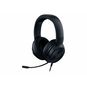 Gaming headset med mikrofon Razer Kraken X Lite Sort